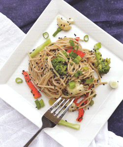 Chilled Sesame Soba Noodles