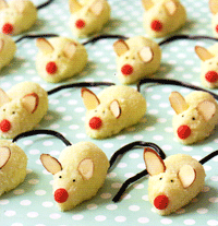 Christmas Mice Cookies