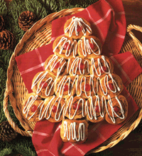 Cinnamon Roll Christmas Tree