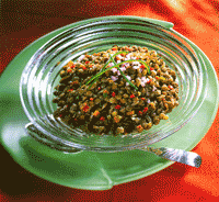 Cinnamon-Scented Lentils