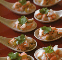 Coconut Shrimp Ceviche