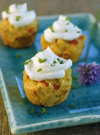 Creole Crab Cupcakes