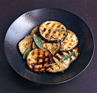 Eggplant Grilled with Sage Recipe