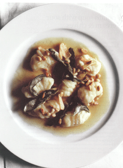 Potato Gnocchi with Butter, Sage, Garlic & Pine Nuts