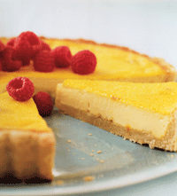 Honey and Saffron Cream Tart