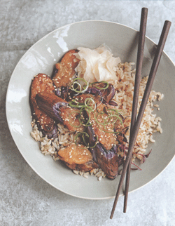 Japanese Eggplant with Miso