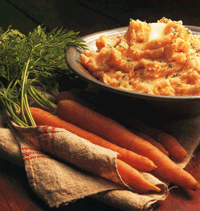 Mashed Potatoes with Carrots