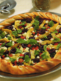 Mediterranean Pizza Recipe