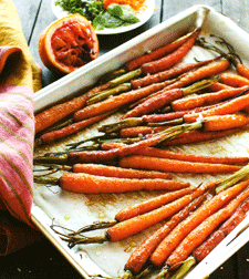 Orange-Glazed Carrots with Fresh Mint