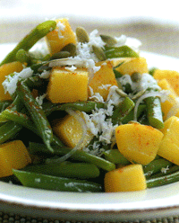 Pumpkin & String Bean Salad