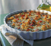 Red Pepper & Red Onion Frittata