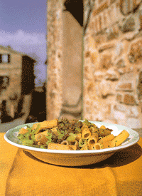 Rigatoni with Broccoli Sauce